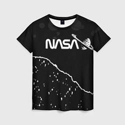 Женская футболка Nasa - кометы