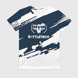 Женская футболка Battletech Краска