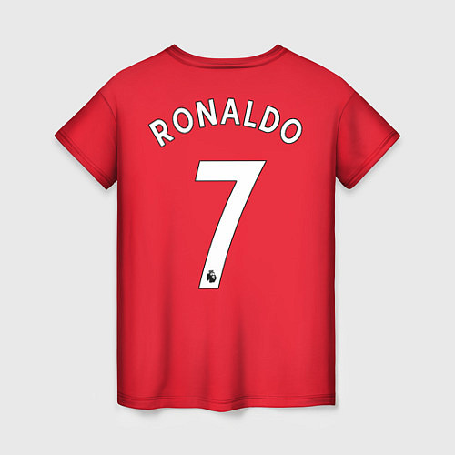 Женская футболка Криштиану Роналду Манчестер Юнайтед форма 20222023 / 3D-принт – фото 2