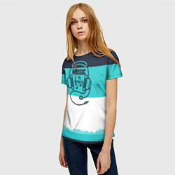 Футболка женская Твой ритм, цвет: 3D-принт — фото 2