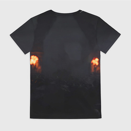 Женская футболка Metall hellsinger art / 3D-принт – фото 2