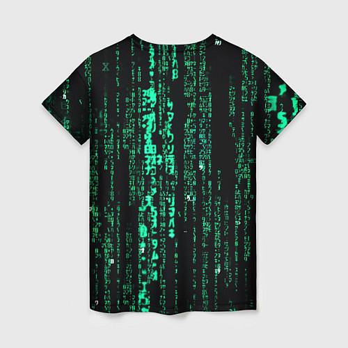 Женская футболка Программное кодирование / 3D-принт – фото 2
