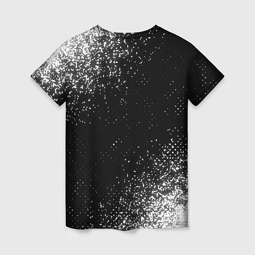 Женская футболка Worlds okayest designer - dark / 3D-принт – фото 2