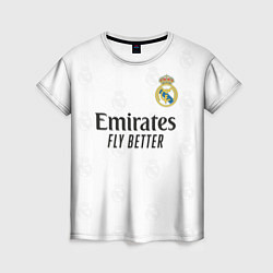 Футболка женская Винисиус Реал Мадрид форма 20222023, цвет: 3D-принт