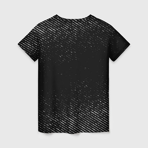 Женская футболка Limp Bizkit с потертостями на темном фоне / 3D-принт – фото 2