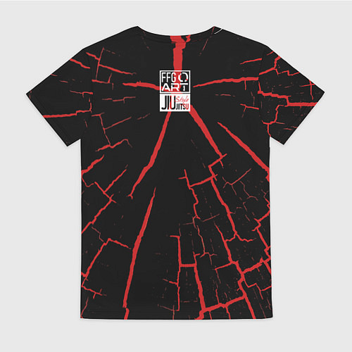 Женская футболка Russian Jii Jitsu / 3D-принт – фото 2