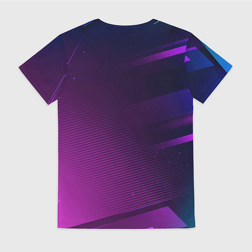 Женская футболка Crysis gaming champion: рамка с лого и джойстиком / 3D-принт – фото 2