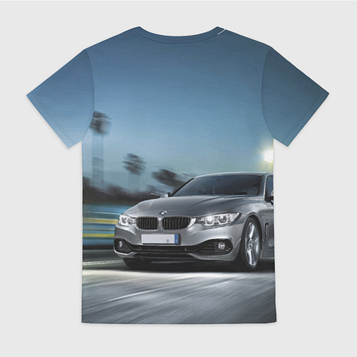 Женская футболка Бэха - скоростной режим / 3D-принт – фото 2