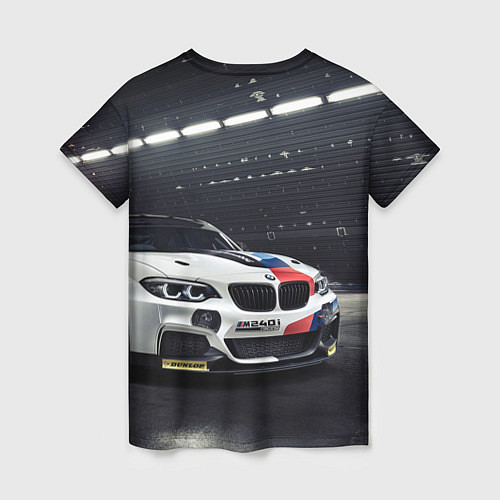 Женская футболка BMW M 240 i racing - Motorsport / 3D-принт – фото 2