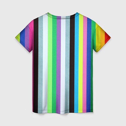Женская футболка Множество цветов / 3D-принт – фото 2