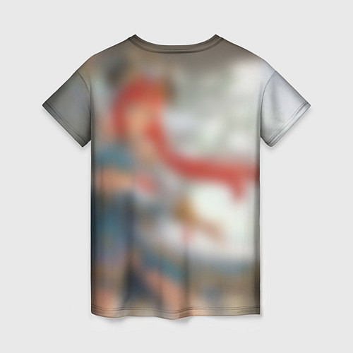 Женская футболка Нилу Геншин Импакт / 3D-принт – фото 2