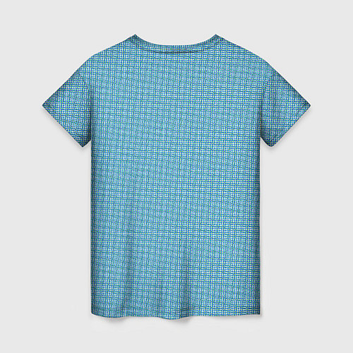 Женская футболка Синий дракон в форме цифры 8 / 3D-принт – фото 2