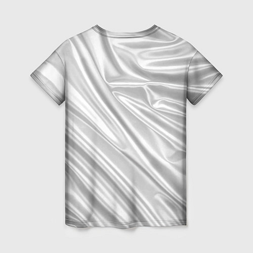 Женская футболка Нечеловеческий вопль - складки ткани / 3D-принт – фото 2
