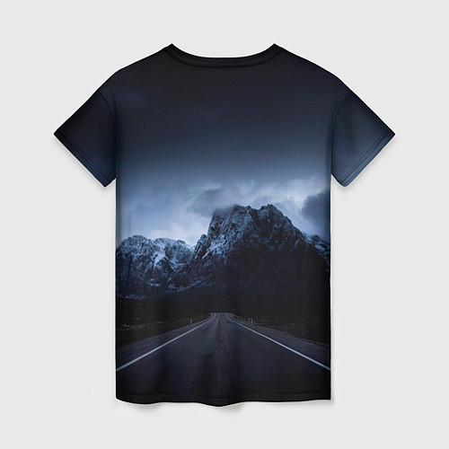 Женская футболка Untraveled Road - Thousand Foot Krutch / 3D-принт – фото 2