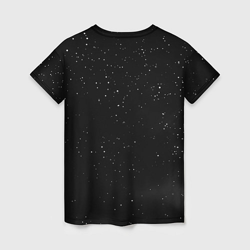 Женская футболка Оля Наса космос / 3D-принт – фото 2
