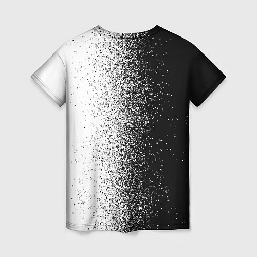 Женская футболка Пауэр - Брызги - Человек-бензопила / 3D-принт – фото 2