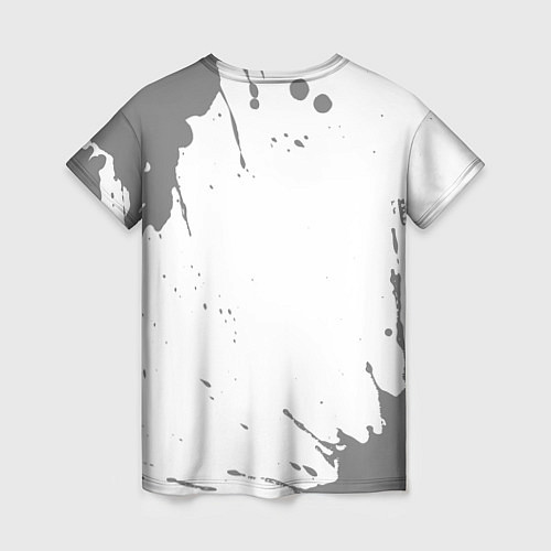 Женская футболка Дизайнер с очень большой буквы на светлом фоне / 3D-принт – фото 2