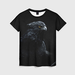 Футболка женская Тёмный орёл, цвет: 3D-принт