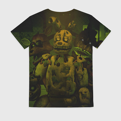 Женская футболка Спрингтрaп / 3D-принт – фото 2