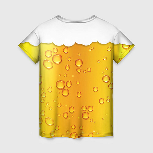 Женская футболка С новым пивом / 3D-принт – фото 2