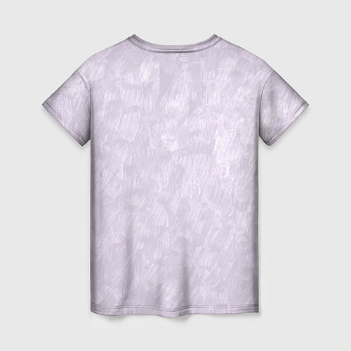 Женская футболка Портрет Тома Харди в геометрическом стиле / 3D-принт – фото 2