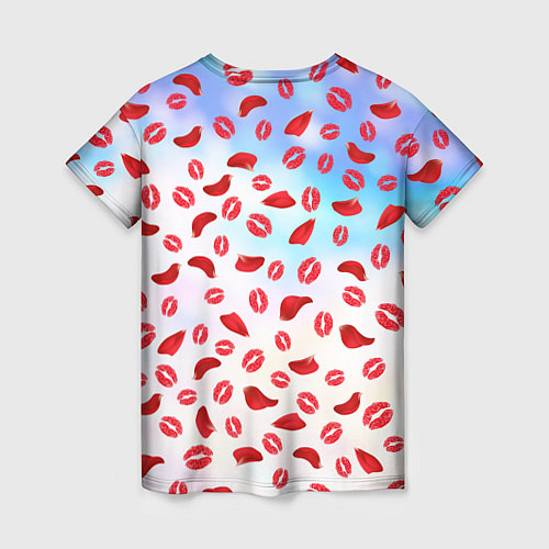 Женская футболка Натали с любовью / 3D-принт – фото 2