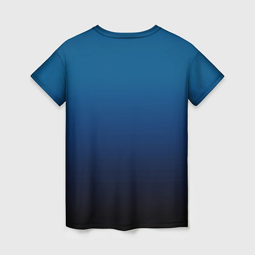 Женская футболка Застенчивый енот / 3D-принт – фото 2