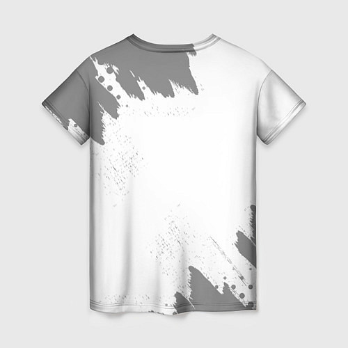 Женская футболка Парикмахер с очень большой буквы на светлом фоне / 3D-принт – фото 2