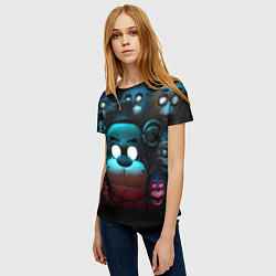 Футболка женская Фредди VR, цвет: 3D-принт — фото 2