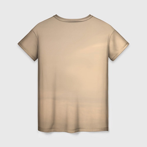 Женская футболка Гуси в полете / 3D-принт – фото 2