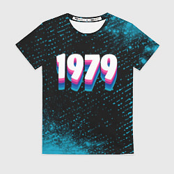 Футболка женская Made in 1979: vintage art, цвет: 3D-принт