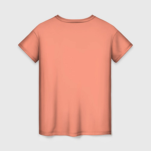 Женская футболка Девушка на фоне улицы - аниме арт / 3D-принт – фото 2
