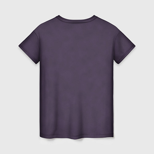 Женская футболка Уэнсдэй портрет / 3D-принт – фото 2
