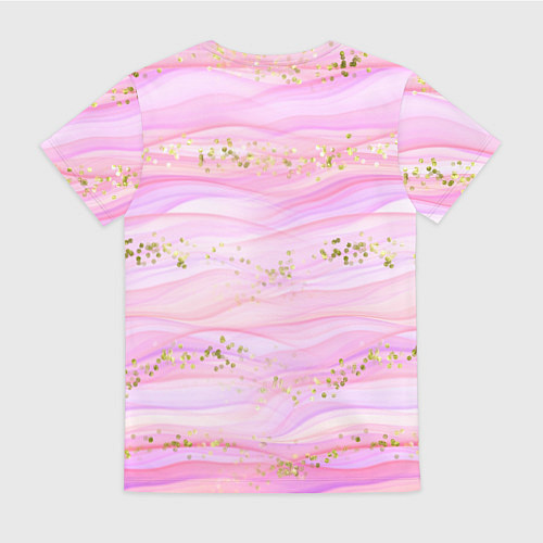 Женская футболка Мишка с шариком Love / 3D-принт – фото 2