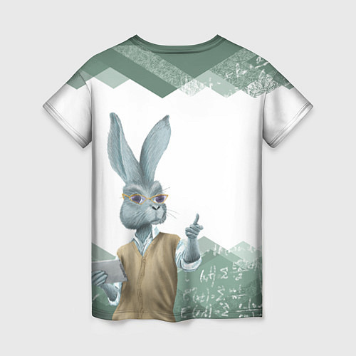 Женская футболка Легенда про экзамен / 3D-принт – фото 2