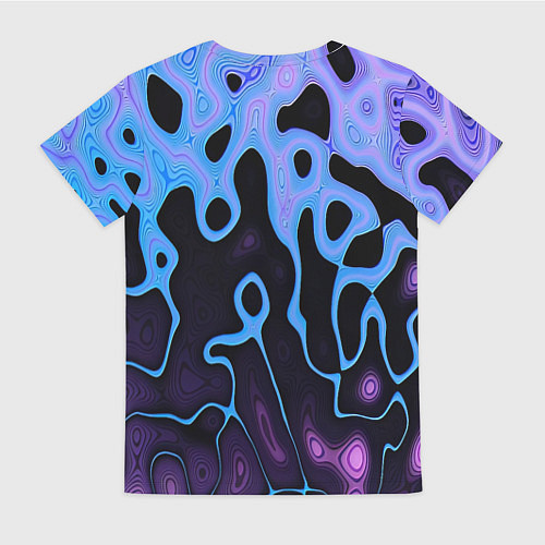 Женская футболка Смешение фракций / 3D-принт – фото 2