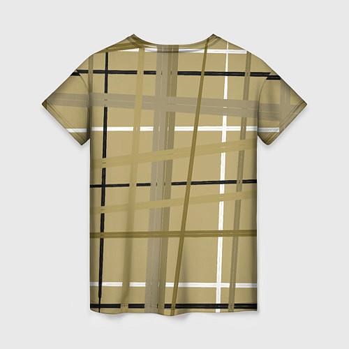 Женская футболка Светлый квадрат / 3D-принт – фото 2
