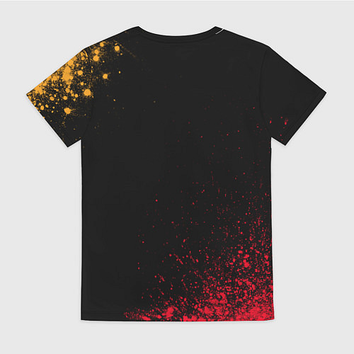 Женская футболка Полина бесценна, а для всего остального есть деньг / 3D-принт – фото 2