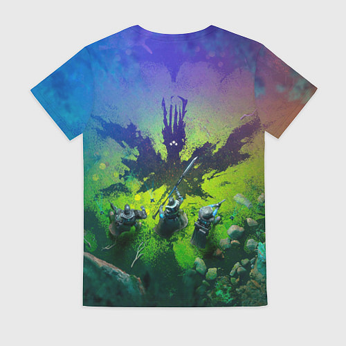 Женская футболка Destiny 2 рейд / 3D-принт – фото 2