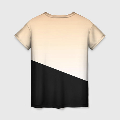 Женская футболка Джин и его тень / 3D-принт – фото 2