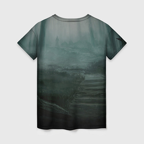 Женская футболка Горшок с микрофоном КиШ / 3D-принт – фото 2