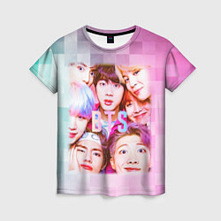 Женская футболка BTS K-pop