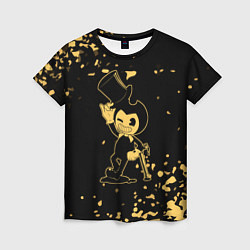 Футболка женская Bendy and the ink machine Чернильная машина бенди, цвет: 3D-принт