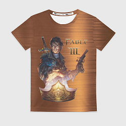 Футболка женская Fable 3, цвет: 3D-принт