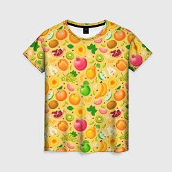 Женская футболка Fruit abundance