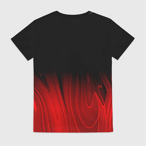 Женская футболка Radiohead red plasma / 3D-принт – фото 2