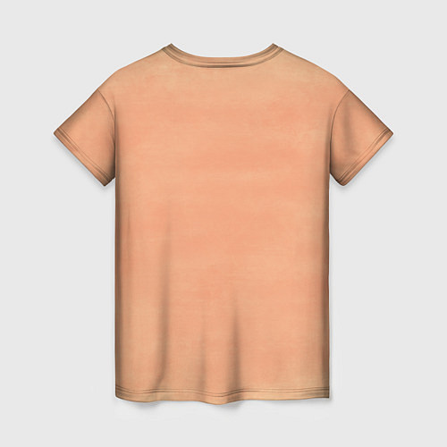 Женская футболка Милая лиса / 3D-принт – фото 2