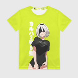 Женская футболка YoRHa 2-gou B-gata