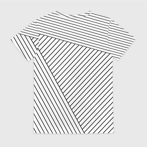 Женская футболка Символ Elden Ring на светлом фоне с полосами / 3D-принт – фото 2