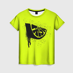 Футболка женская Fresh lime, цвет: 3D-принт